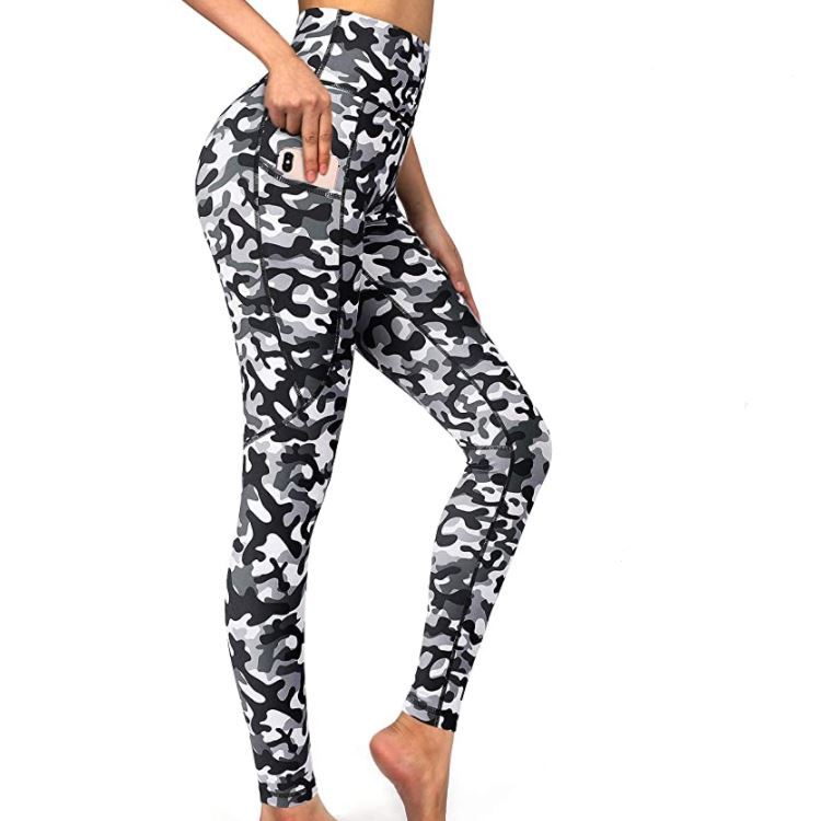 High Stretch Print Ladies Running Fitness Exercise Yoga Leggings