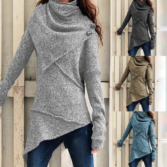 Long sleeve sweater coat