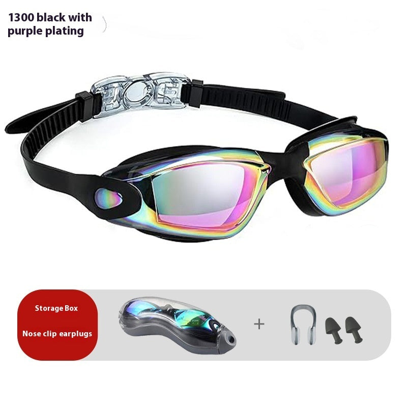 HD Waterproof Anti-fog Electroplating Goggles