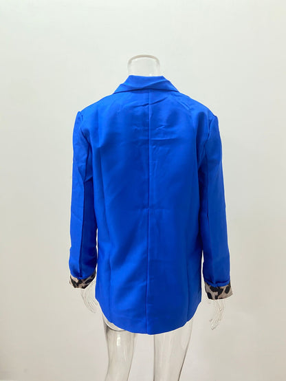 Long Sleeved Cardigan Casual Suit Coat Women