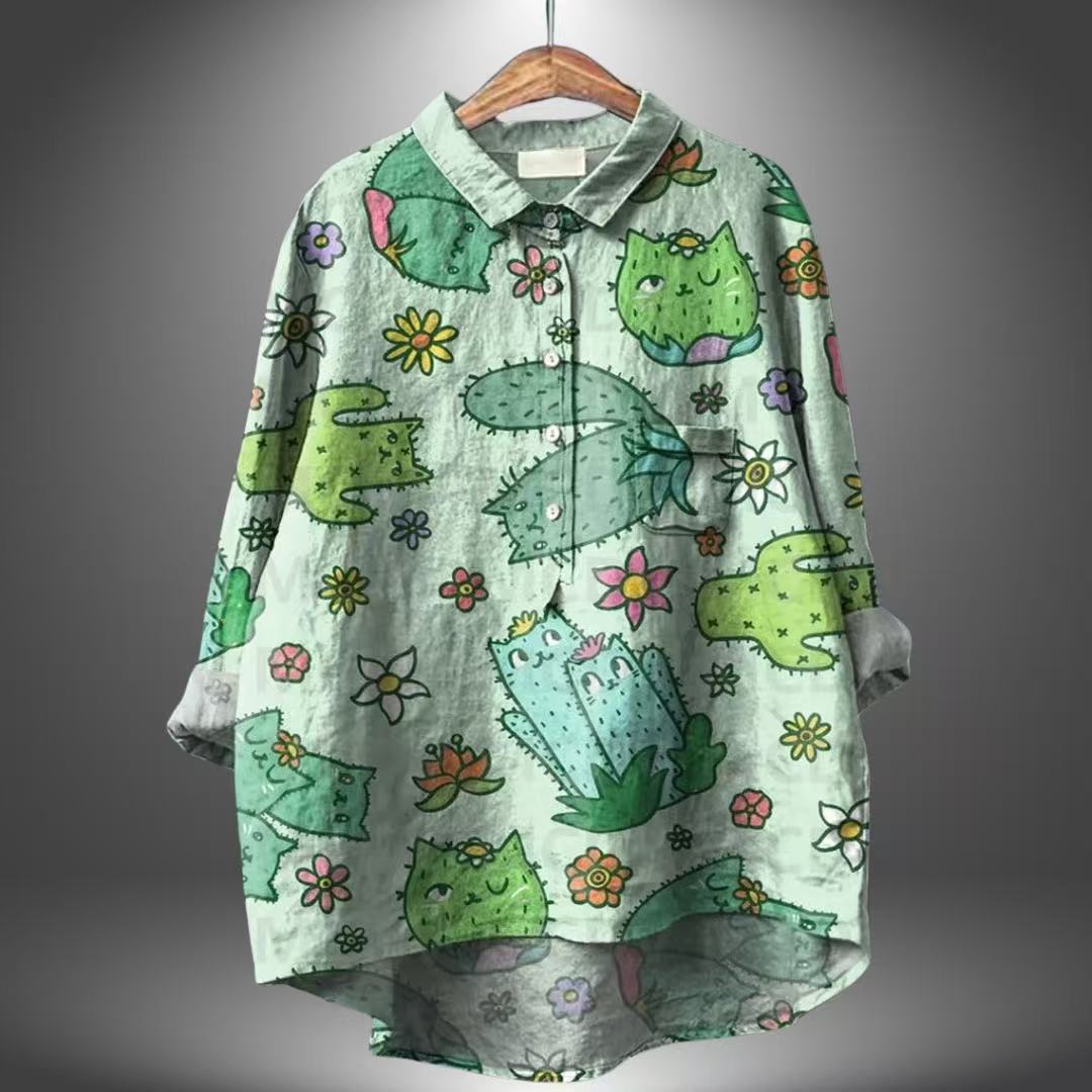 Women's Loose Crew Neck Casual T-shirt