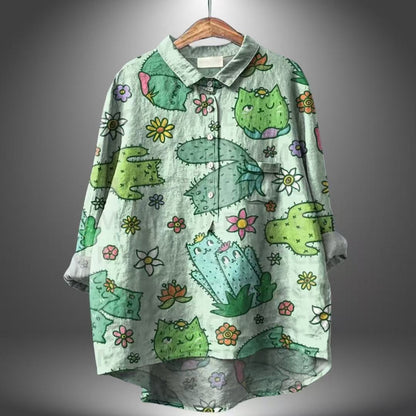 Women's Loose Crew Neck Casual T-shirt