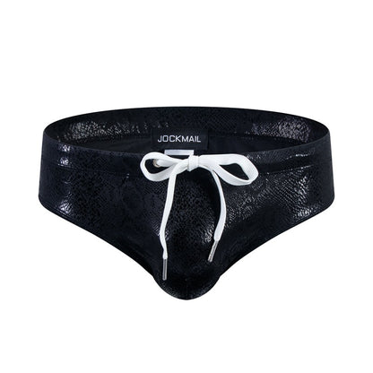 Men's Swimming Trunks Serpentine Rainbow Briefs