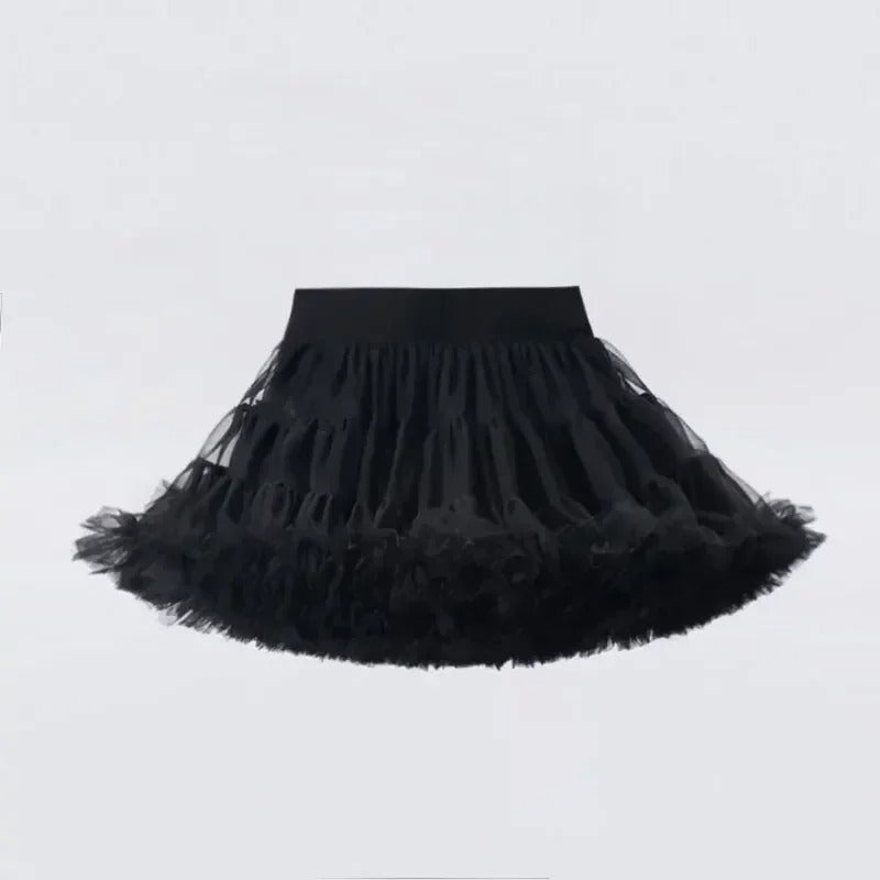 Girl's Tutu Skirt Soft Veil-year-old Princess Pettiskirt