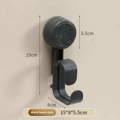 Sucker Hook-Five Hook Model-Length 14cm-White-1 piece