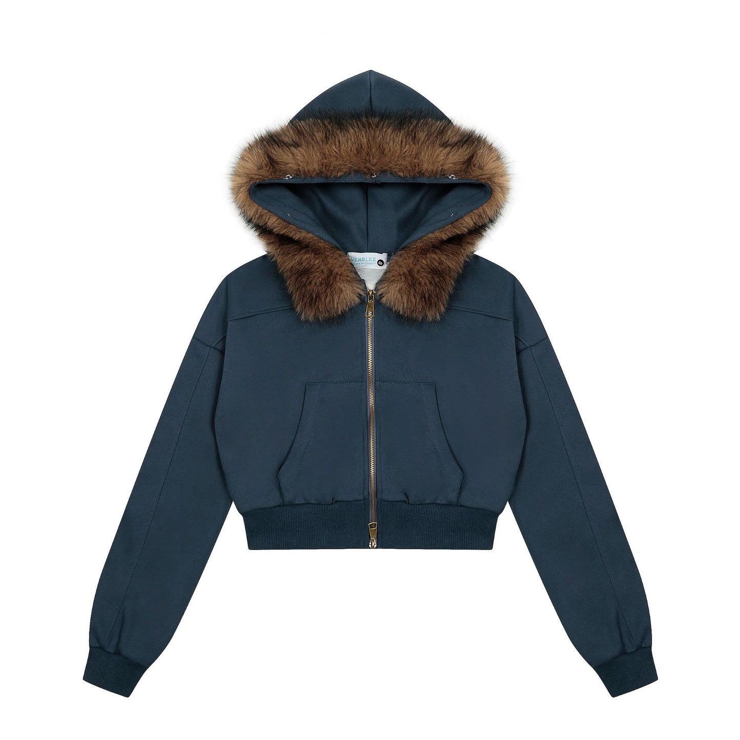 Autumn New American Retro Hot Girl Hooded Sweater Cardigan