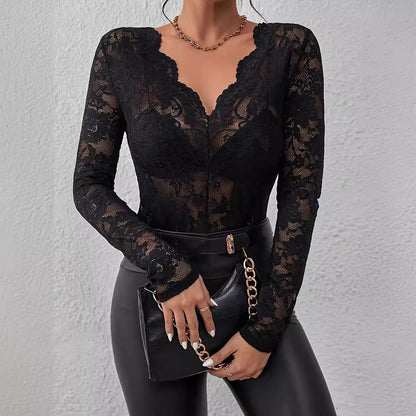 Women's New Fashion Underwear Long Sleeved Top