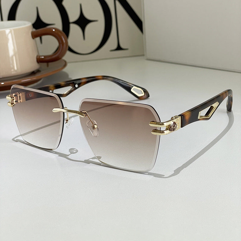 Street Shooting Ins Trendy Trimming Sunglasses