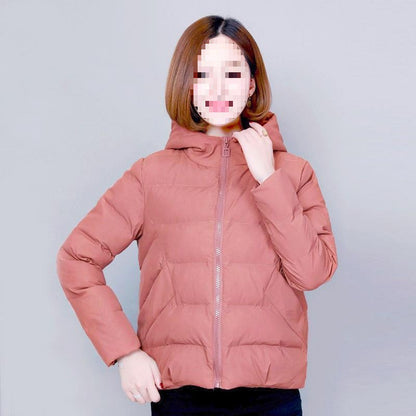 Women's Wear Loose Short Korean Style Cotton Coat