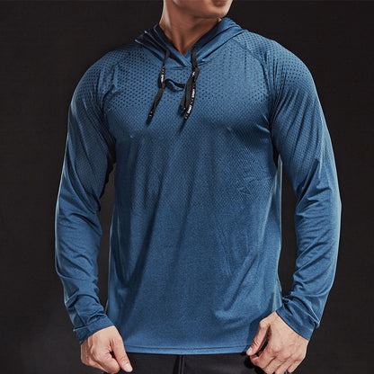 Men's Loose Casual Hooded Sports Sweater Top