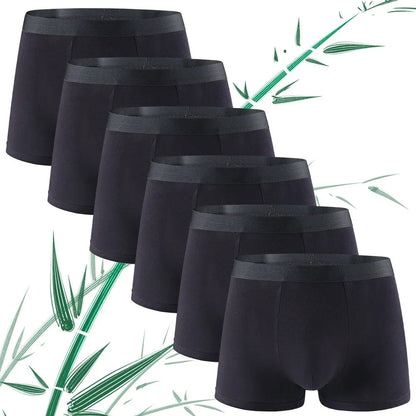 Extended Men's Underwear Bamboo Fiber Sports Breathable Mid Waist