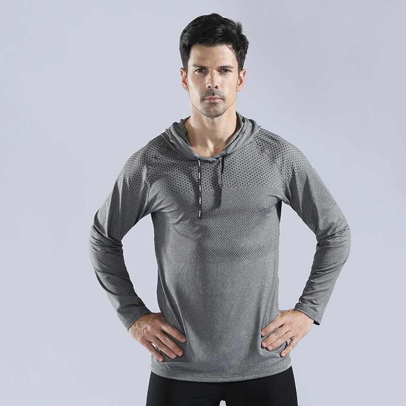 Men's Loose Casual Hooded Sports Sweater Top