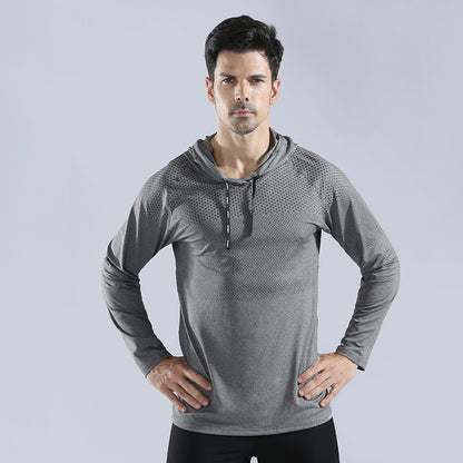 Men's Loose Casual Hooded Sports Sweater Top
