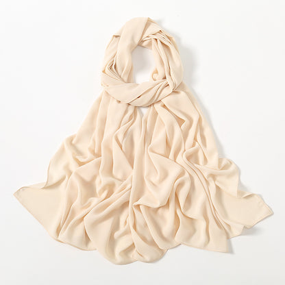 Corner Cathetus All-match Chiffon Headcloth