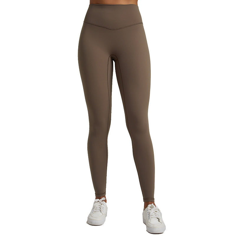 New Yoga  European And American High Waist Hip Lift Running Fitness Pants
