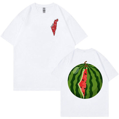Women's Fashion Watermelon Pattern T-shirt