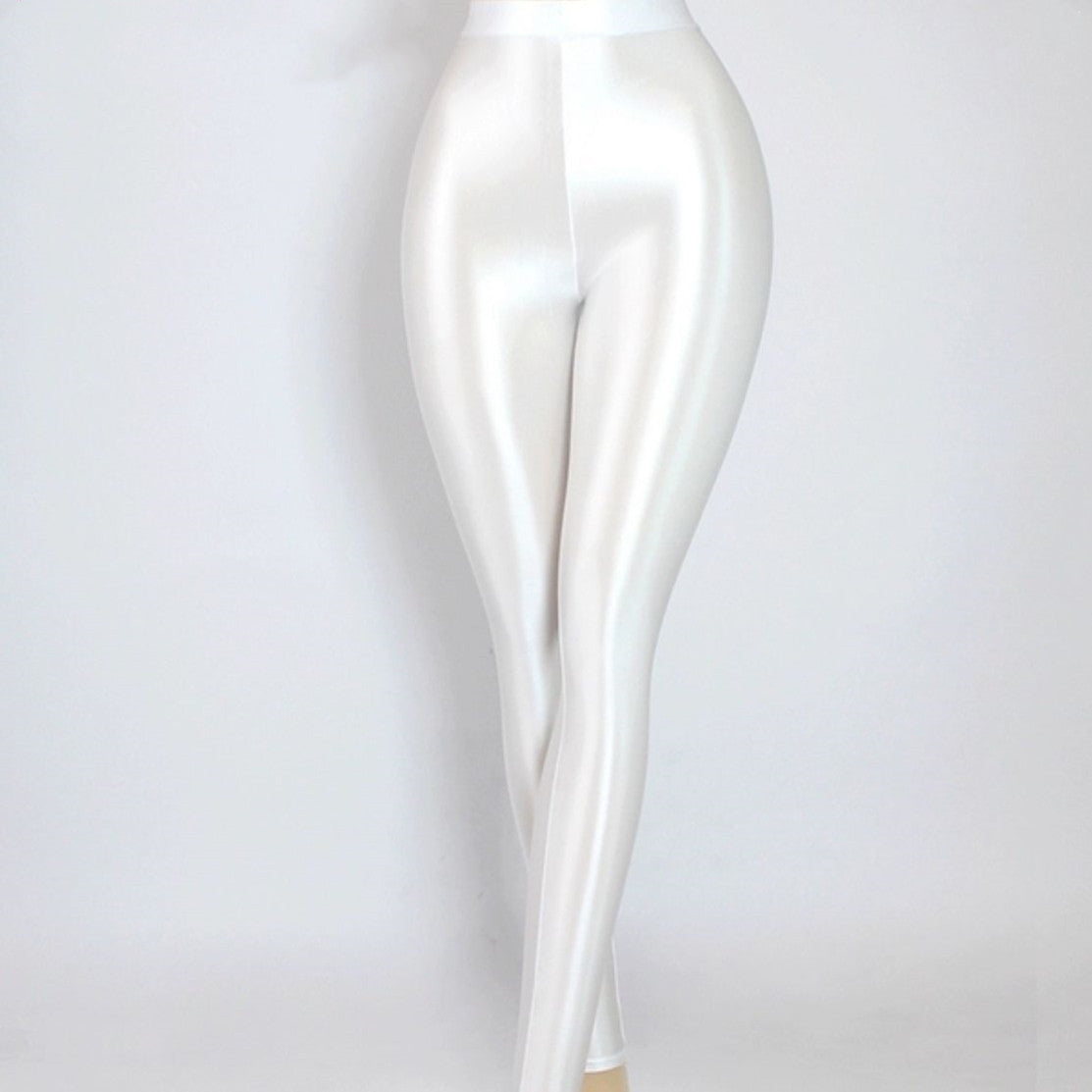 Seamless One Piece Leggings Women's Thin Footstep Old-fashioned