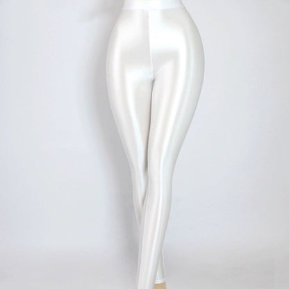 Seamless One Piece Leggings Women's Thin Footstep Old-fashioned