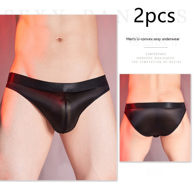 Men's Shiny High Elastic Comfortable And Breathable Underwear