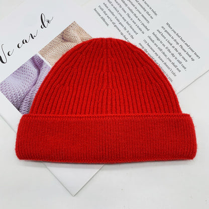Women's Winter Personalized Big Head Circumference Warm Wool Hat