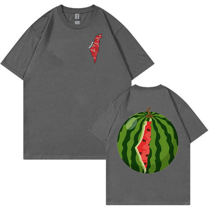Women's Fashion Watermelon Pattern T-shirt