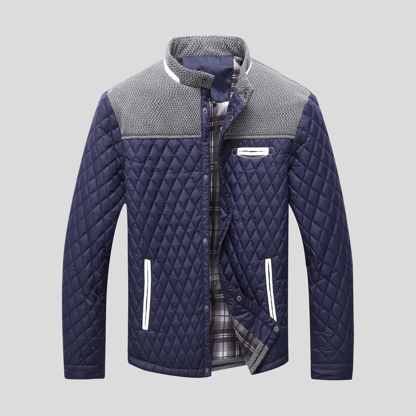 Men's Fashion Personalized Machine Quilted Cotton Suit