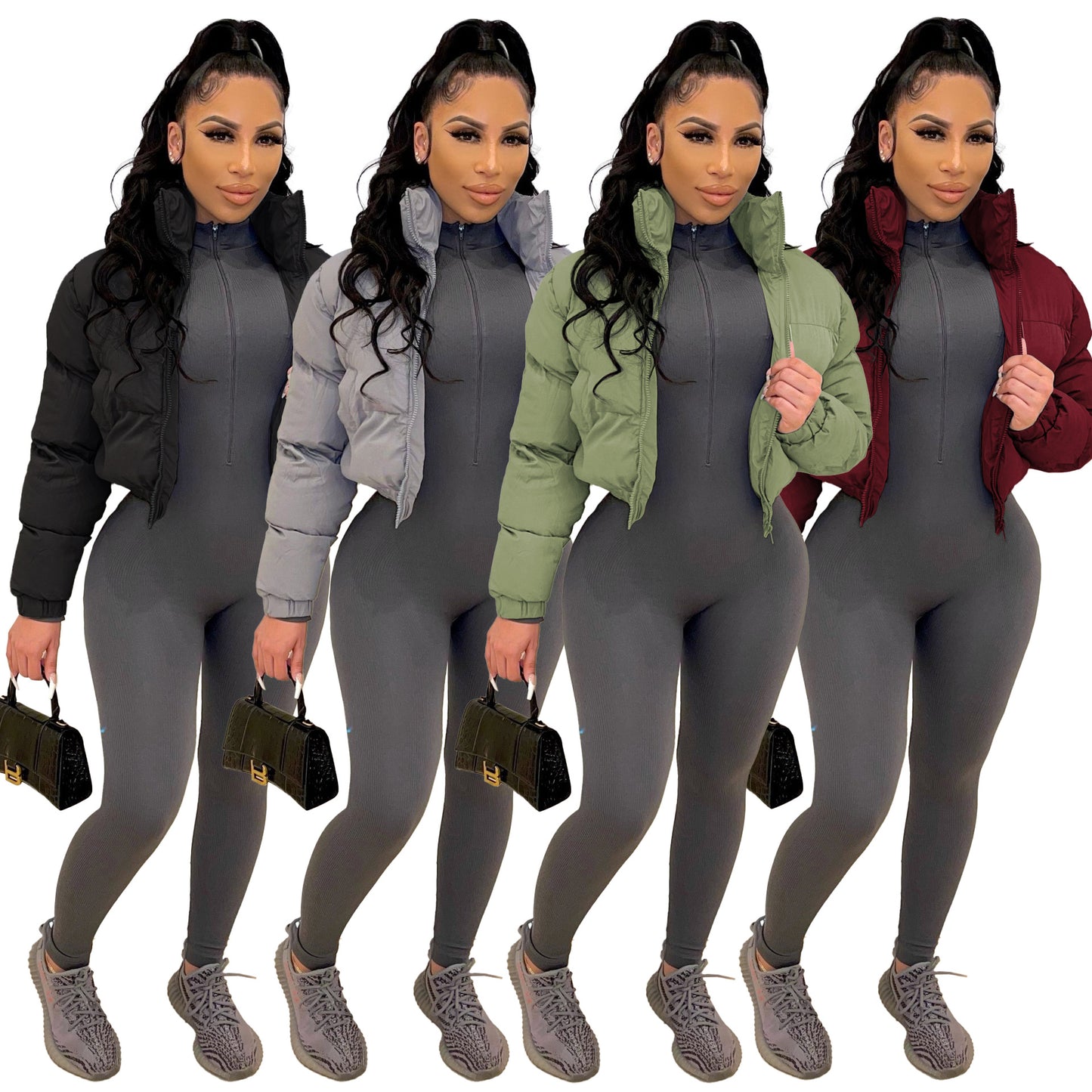 Short Women's Cotton Jacket