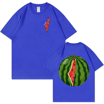 Women's Fashion Watermelon Pattern T-shirt