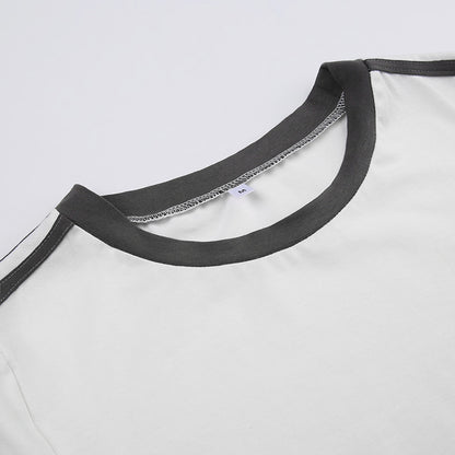 Sports Digital Printed Short Sleeve Women's Clothing
