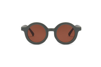 Children's Sunglasses Vintage Round Frame Sun Glasses