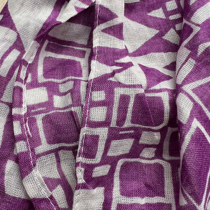 Purple Boho Square Scarf,Head Scarf,Luxe Look For Evening Wear,Scarf,vacation,daily Life,evening Party,Office Appropriate Subtlety For Women Men