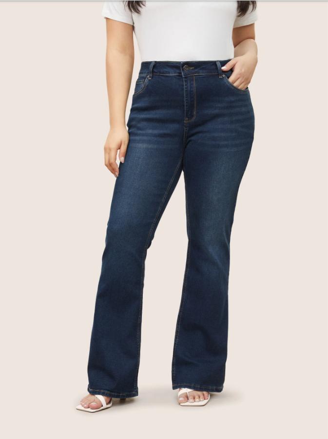 Women's Retro Slim Slimming And Fashionable Jeans