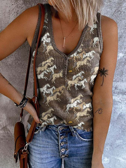 Women's Comfort And Casual Loose Vest