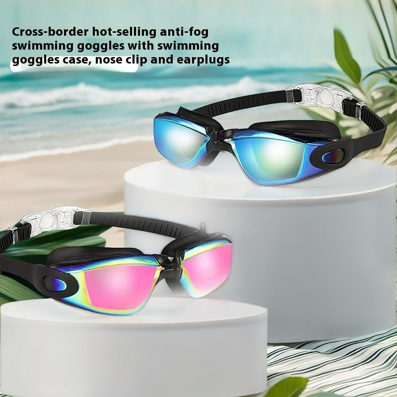 HD Waterproof Anti-fog Electroplating Goggles