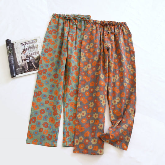 Women's Cotton Thin Home Casual Pants