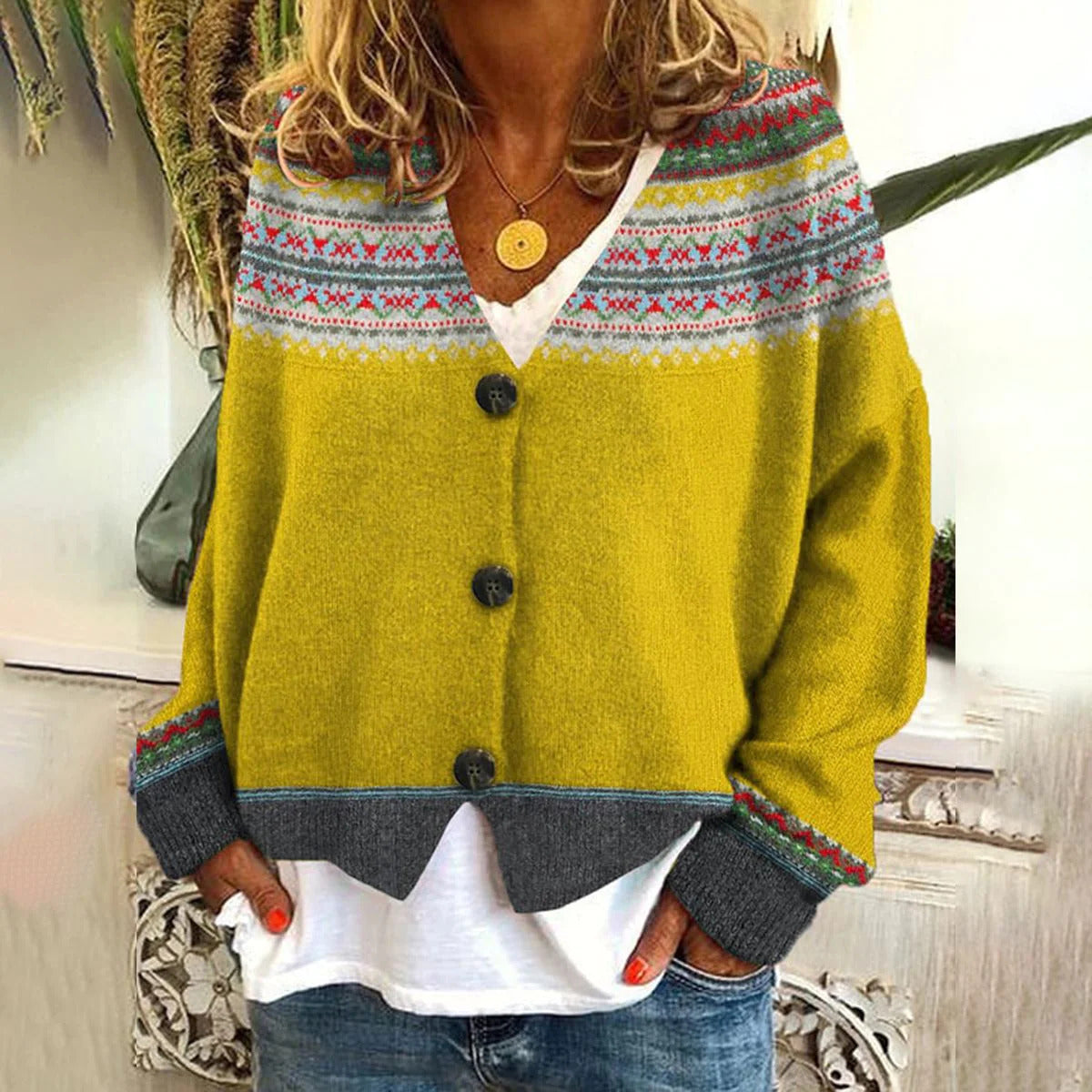 Women's Fashion Casual Jacket Knitwear