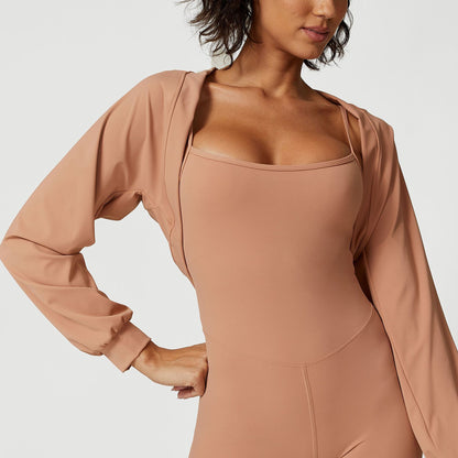Small Shawl Sports Yoga Sun Protection Top