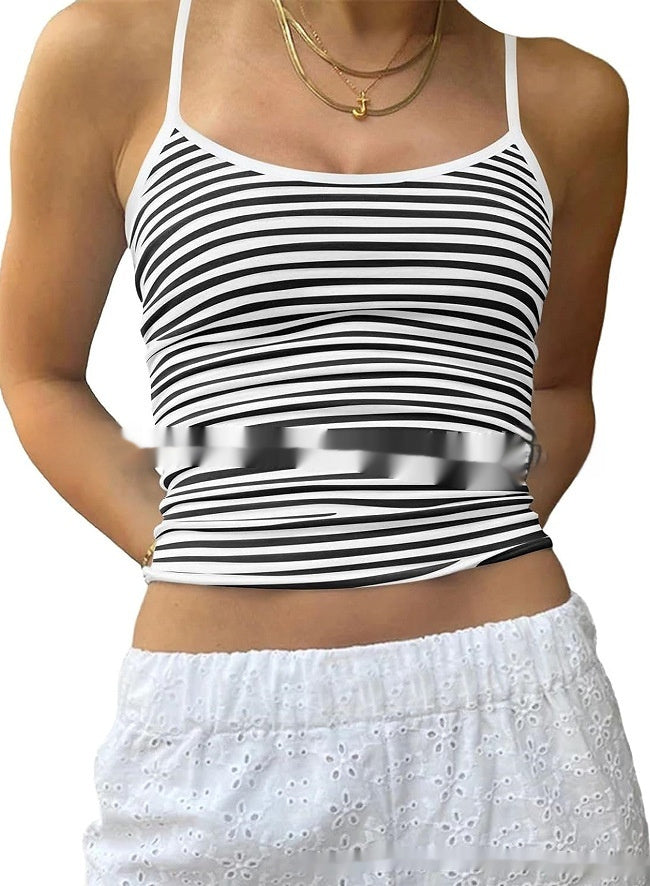 Slim-fit Vest Hot And Sexy Inner Wear Or Outerwear Tank Top
