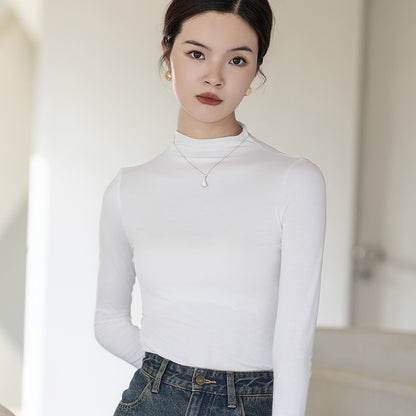 Turtleneck Bottoming Shirt Women's Top Women's Long Sleeve