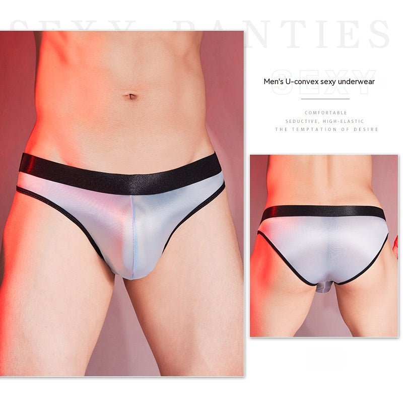 Men's Shiny High Elastic Comfortable And Breathable Underwear