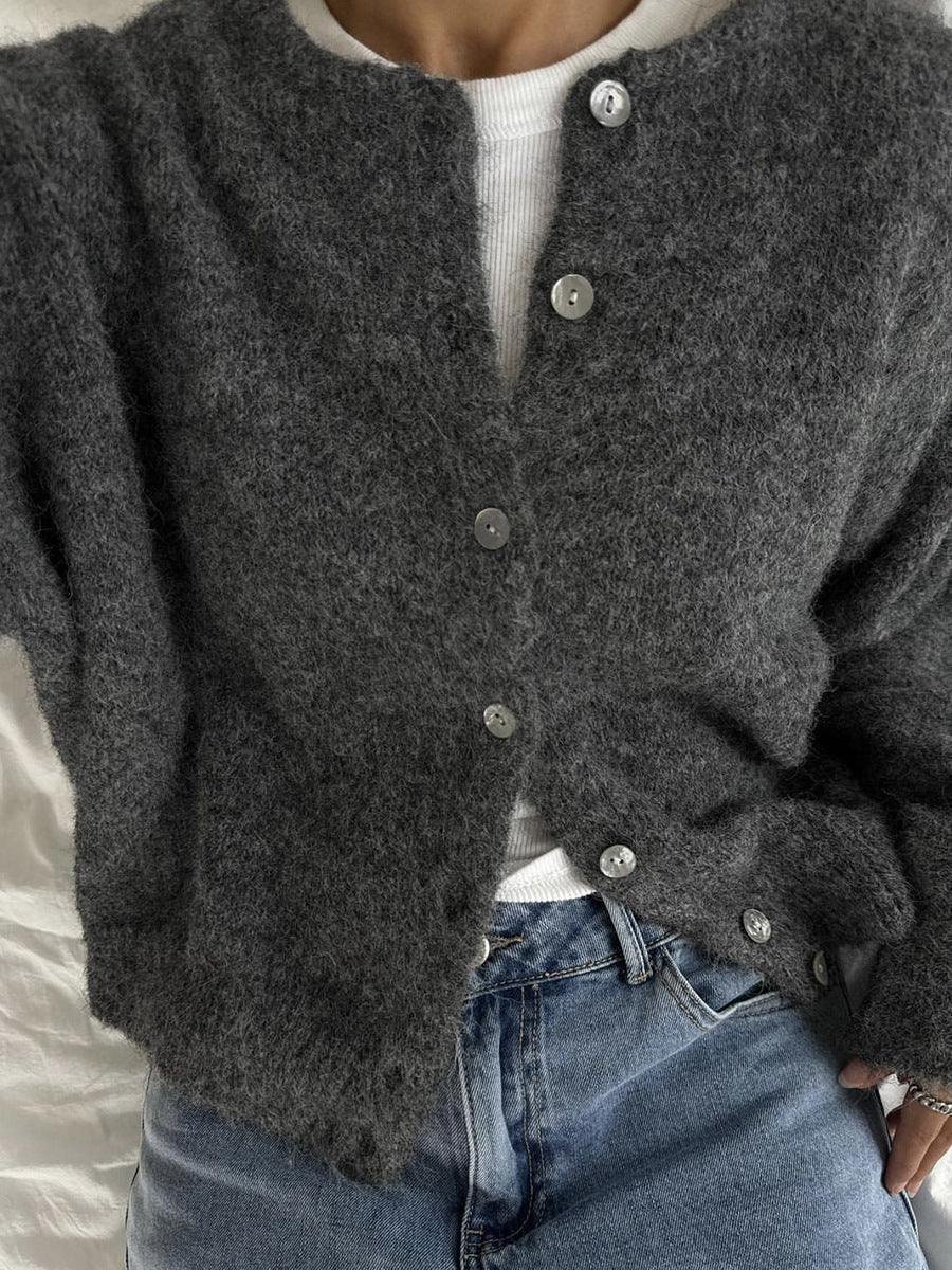 Fashion Personality Women's Vintage Wool Sweater Coat