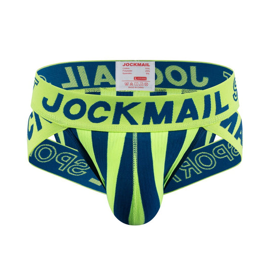 Striped Briefs Cotton Breathable Sports Hip Lifting