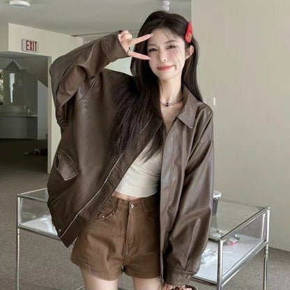 Women's Small Coffee Top Fashion