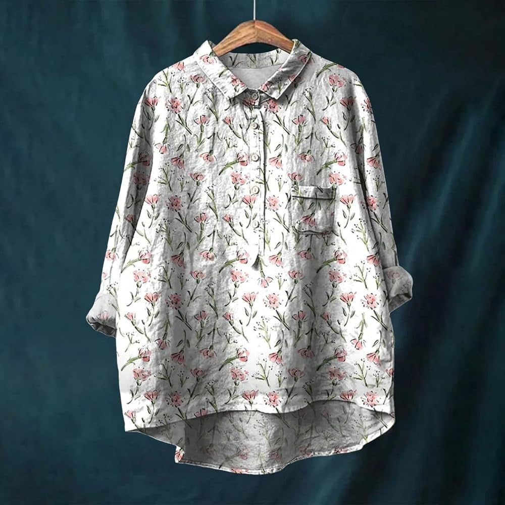 Women's Loose Crew Neck Casual T-shirt