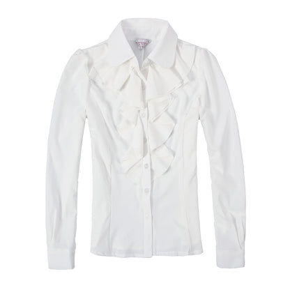 Women's Professional Lace Shirt Women's Chiffon Shirt