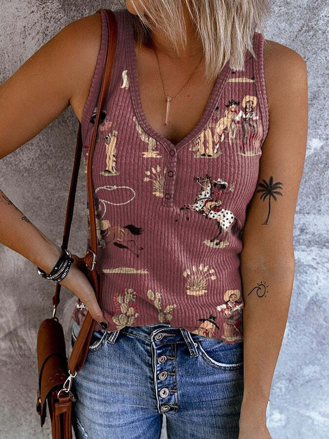 Women's Comfort And Casual Loose Vest