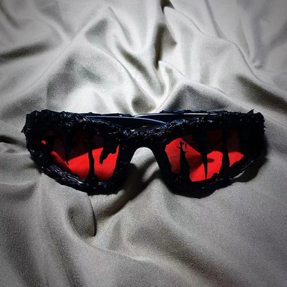Men's And Women's Avant-garde Sunglasses Handmade Epoxy Resin