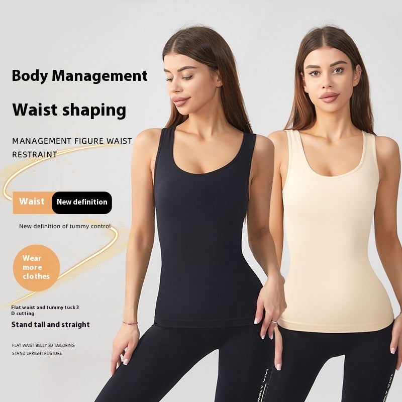 Belly Shaping Chest Support Vest For Women