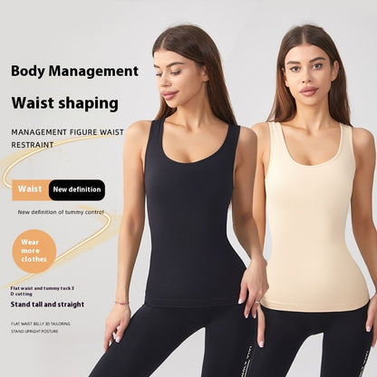 Belly Shaping Chest Support Vest For Women