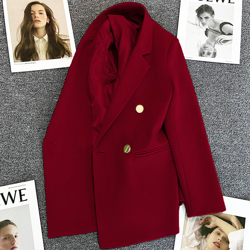 Casual Suit Jacket Women's Niche Popular Small Suit